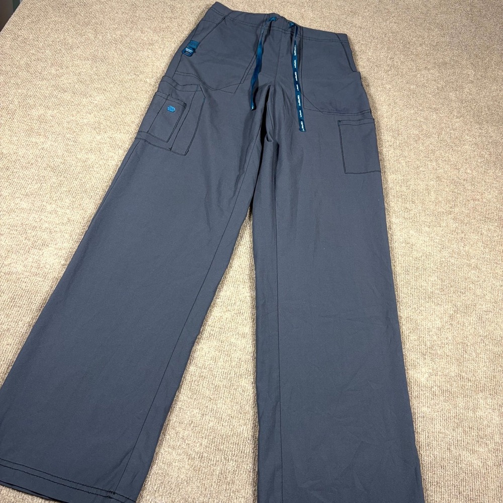 Carhartt Force Cross-Flex Scrub Pants Women's XS Tall Dark Gray Moisture Wicking